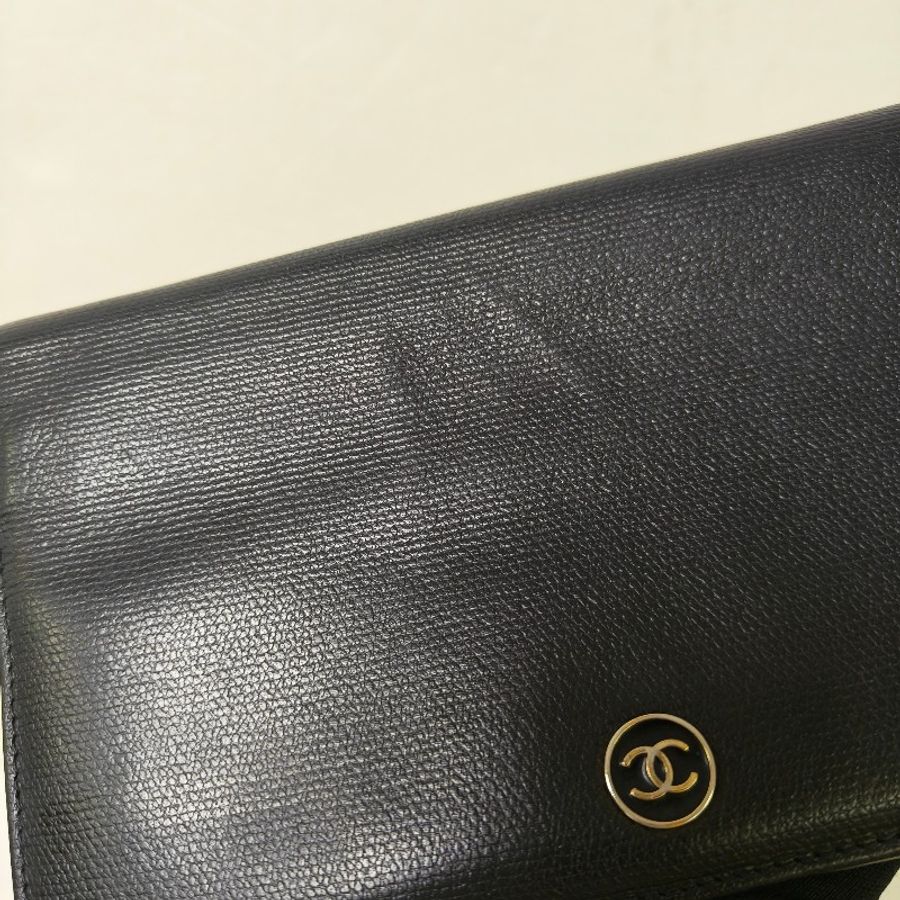 【8成新】㊣✨CHANEL✨(附盒)香奈兒 小香 小標 雷標 保卡 牛皮 長夾 皮夾 錢包/二手精品/二手皮夾/保證正品-15