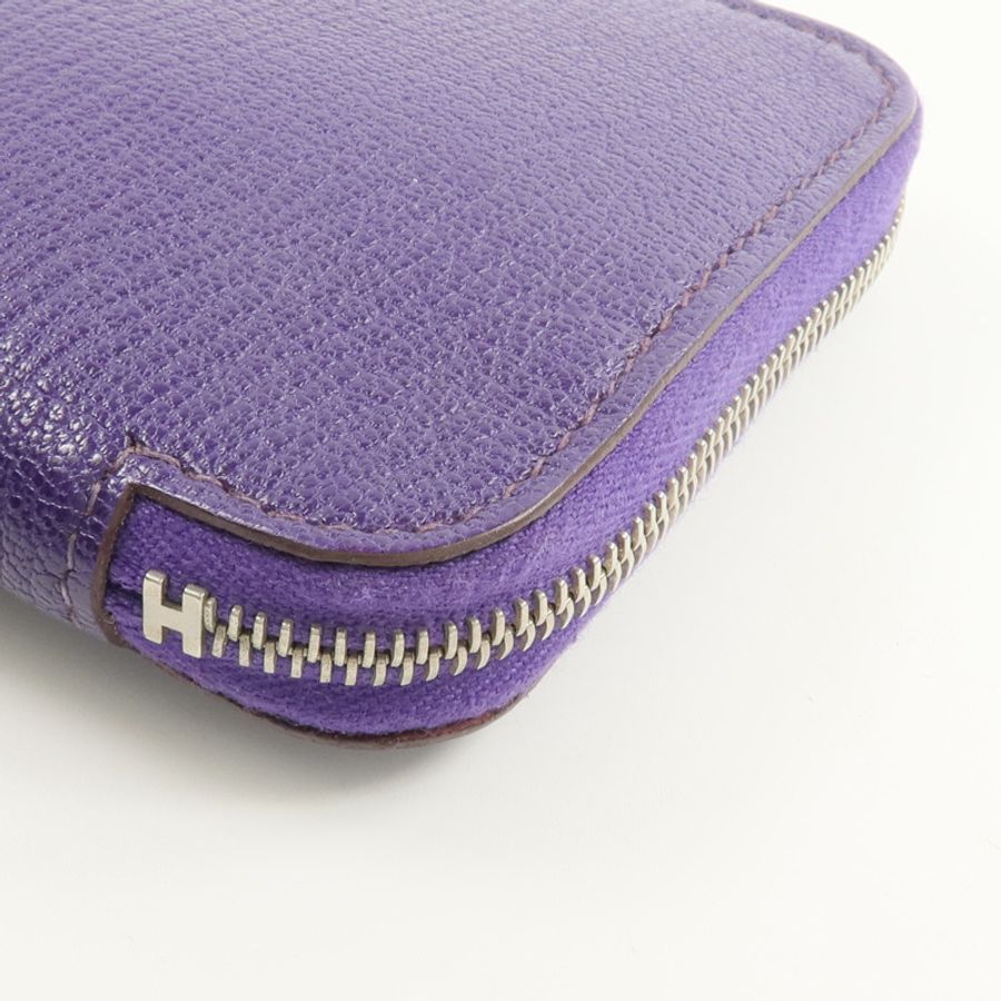 HERMES Chevre皮革Agenda Cover零錢包Iris-7