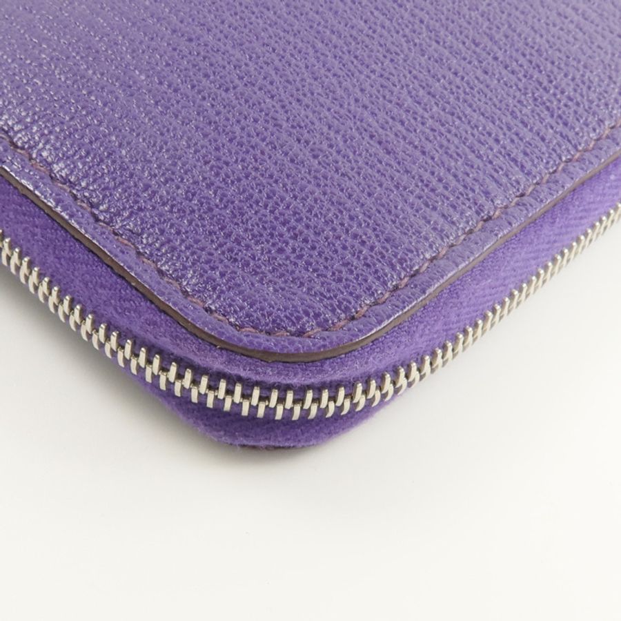 HERMES Chevre皮革Agenda Cover零錢包Iris-8