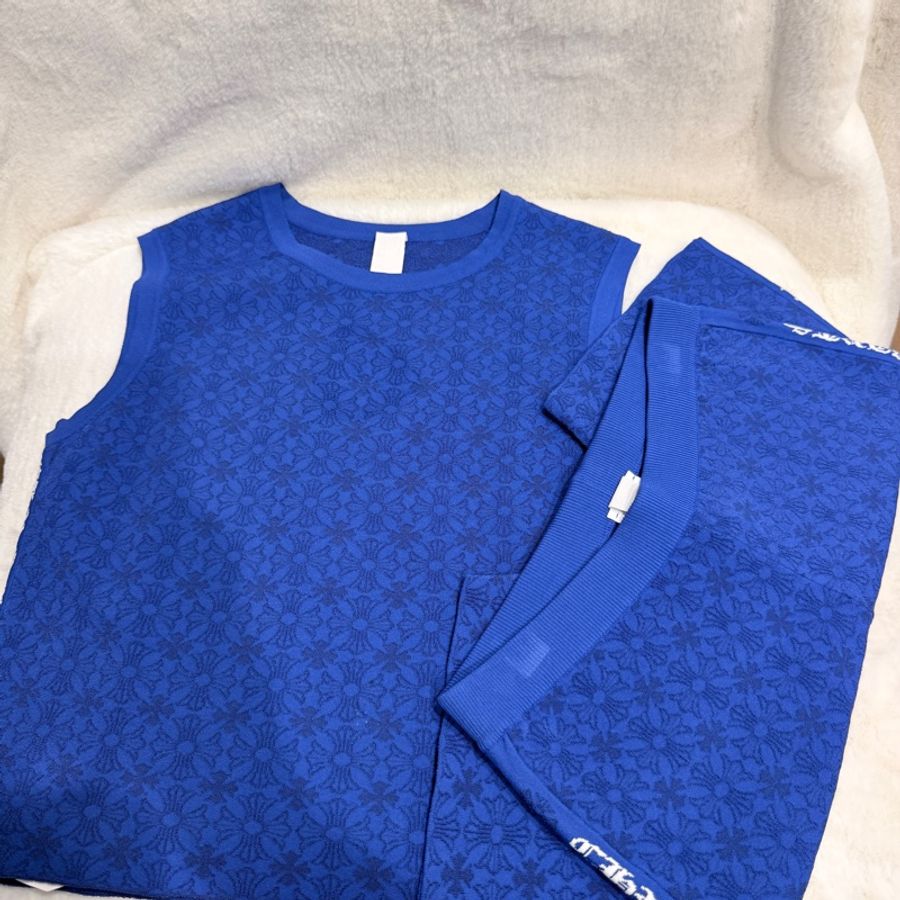 Chrome Hearts✨上衣短褲一套 單車服瑜珈服運動服 #M-0