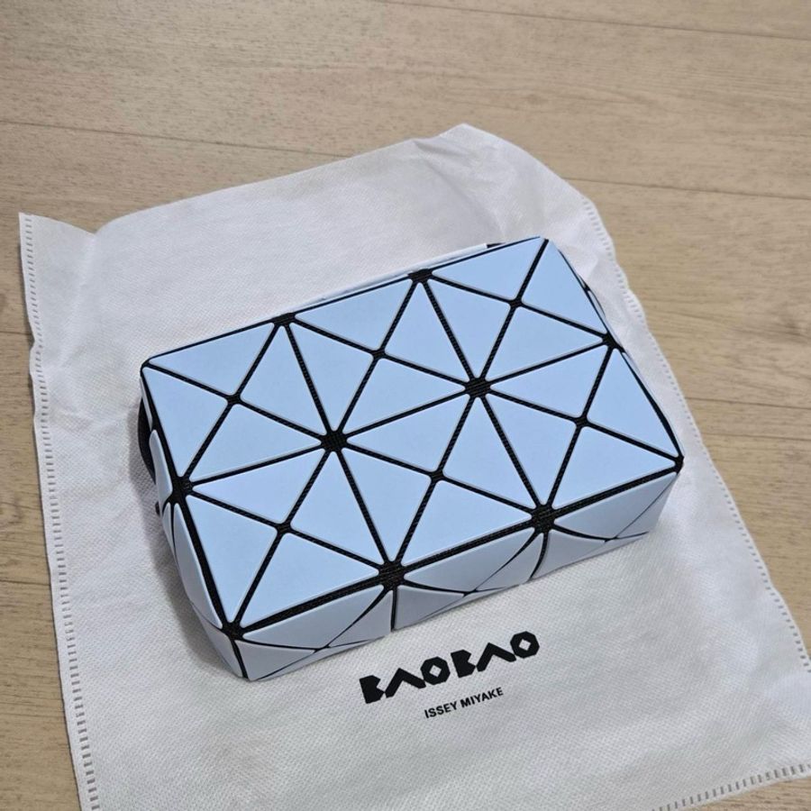 Issey Miyake 三宅一生 BaoBao 小號 邱比特包 霧面藍色 稀有款-1