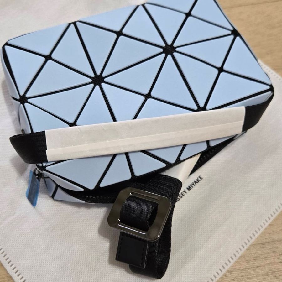 Issey Miyake 三宅一生 BaoBao 小號 邱比特包 霧面藍色 稀有款-4