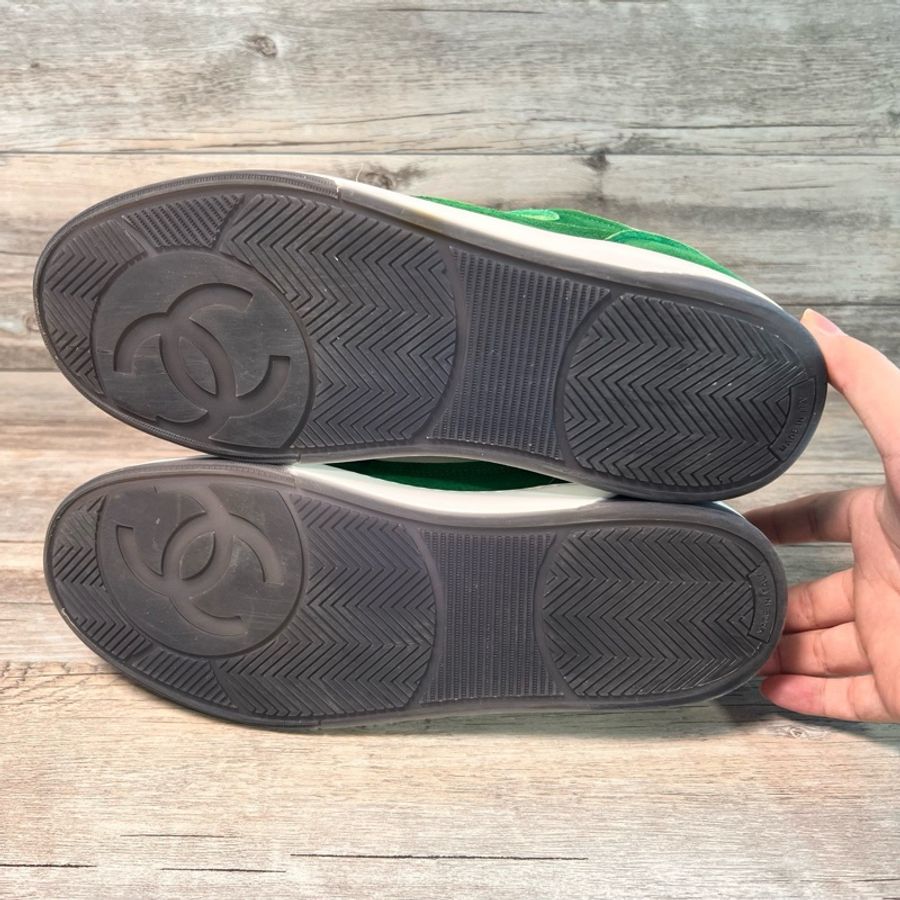 Chanel 香奈兒23p 綠色 白綠 Jennie同款  41碼-5
