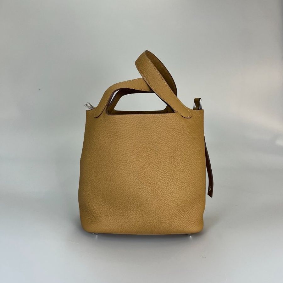 HERMES Z刻 餅乾色PICOTIN 18菜籃子 PICOTIN-2
