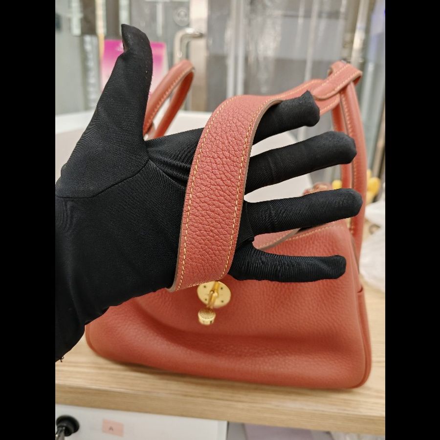 Hermes Lindy26三文魚色-19