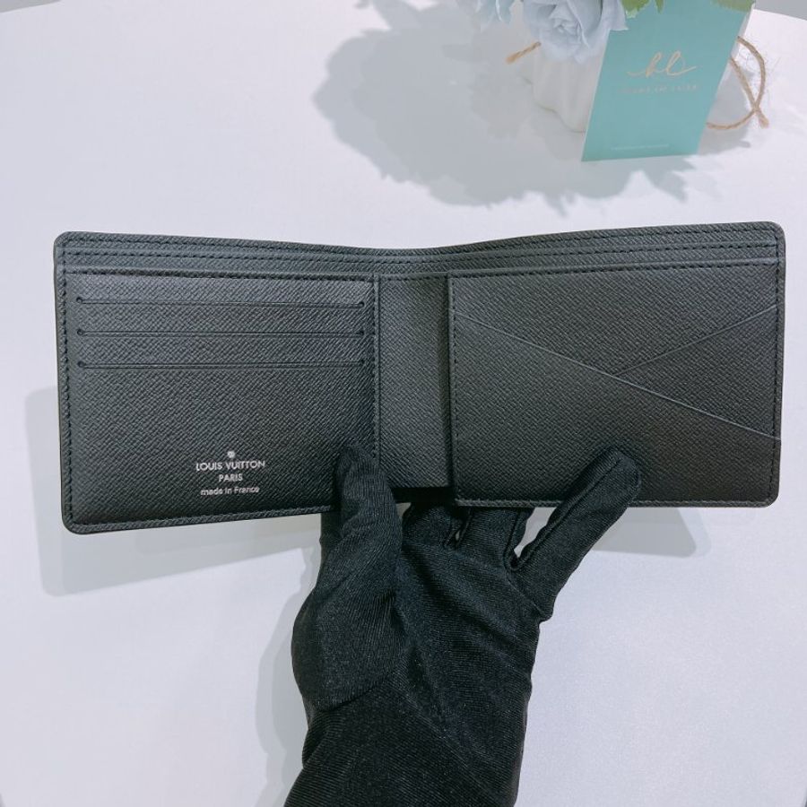 TW4869 Louis Vuitton 路易威登 黑底灰印花 Multiple Wallet Monogram Eclipse Canvas-8