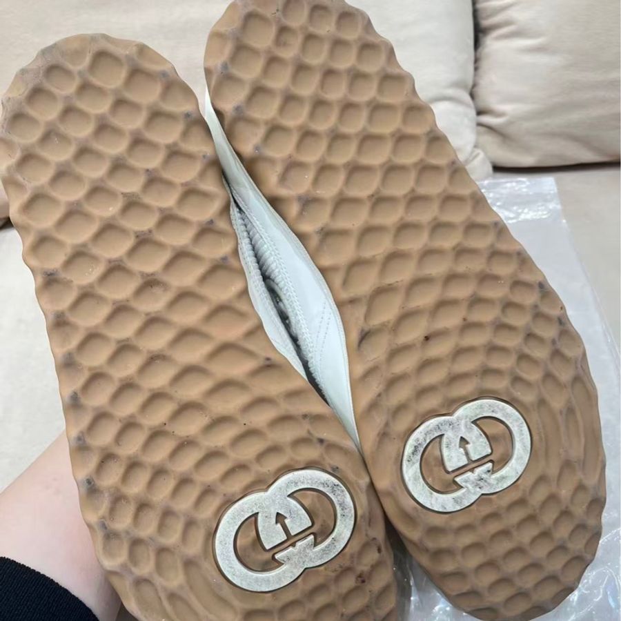個人閒置 Gucci MAC80 米白板鞋 10碼 義大利製造-6