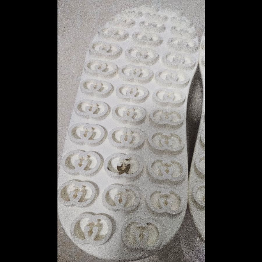 Gucci tennis1977 厚底休閒米白經典GG Logo帆布鞋休閒波鞋增高36.5-37.5碼-21