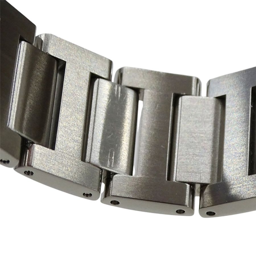 寶格麗 (Bulgari) 男士腕錶,品牌:日期自動上鍊 AT 不鏽鋼 SS BB41S 銀色黑色開背錶殼-14