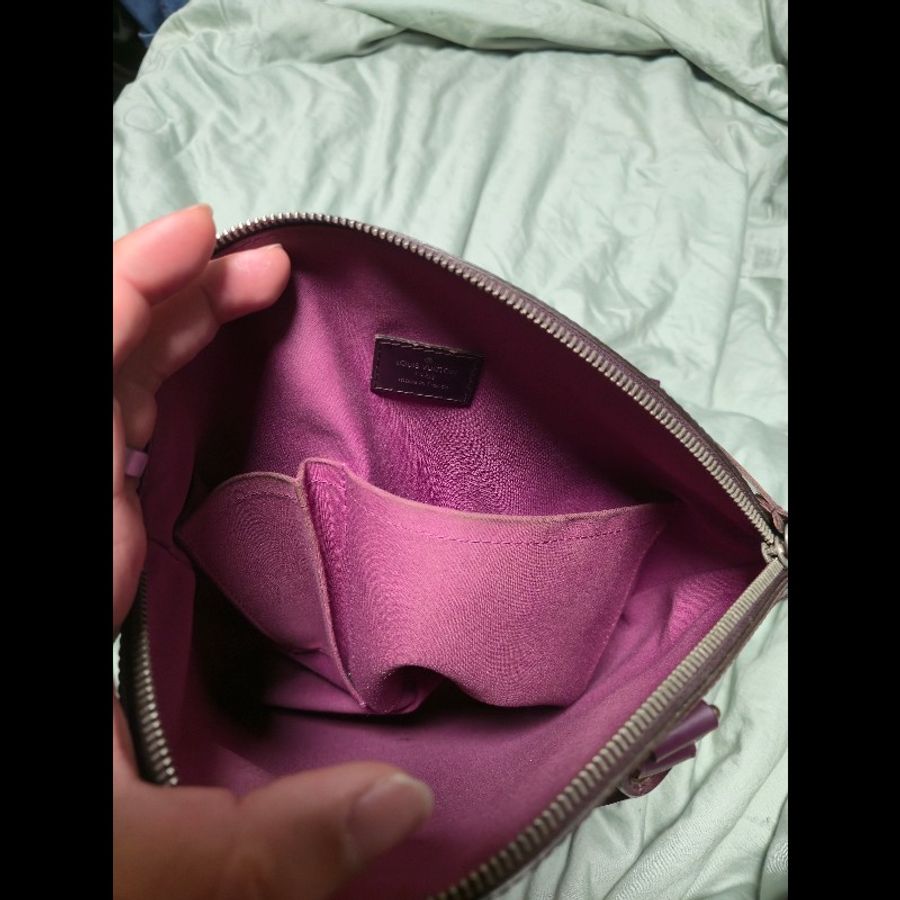 斷捨離急售!LV紫色 EPI皮革LOCKIT PM手提包M4229K -10