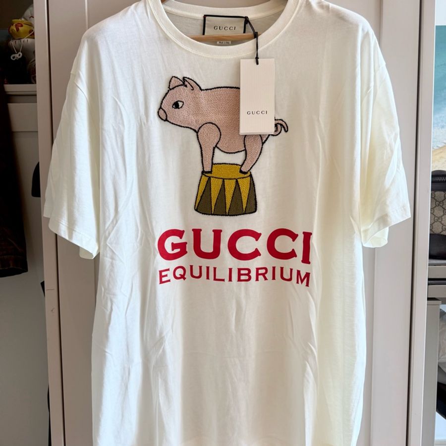 Gucci 👍🏻 刺繡豬豬🐽 100%Real正貨-6