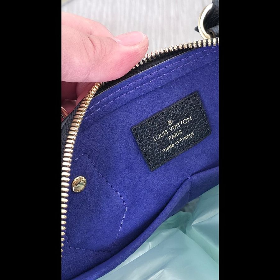Louis Vuitton Black Monogram Empreinte Neo Alma PM-12