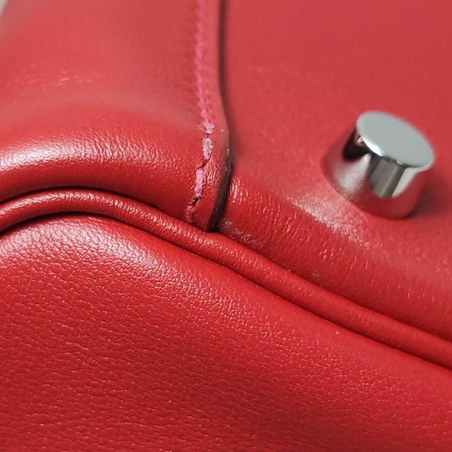 Hermes Lindy26旋扣單肩包Swift牛皮銀扣Q5國旗紅X刻-26
