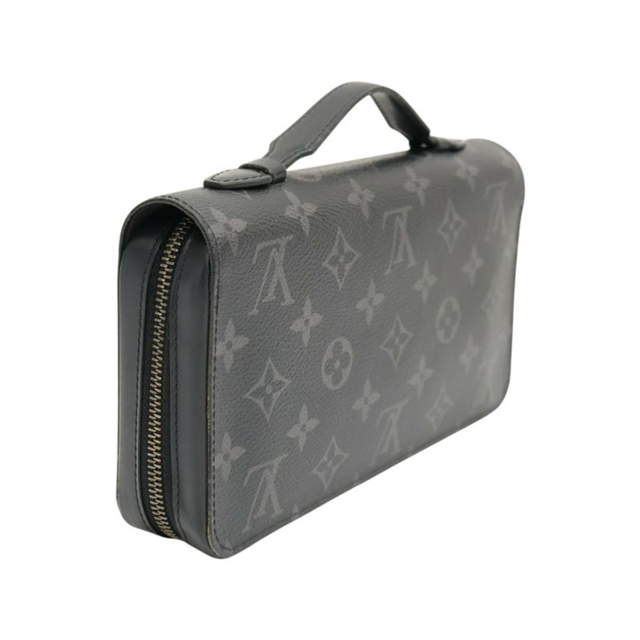 黑色 原花帆布 Zippy XL 手拿包 【LOUIS VUITTON LV 路易威登】 M61698-1