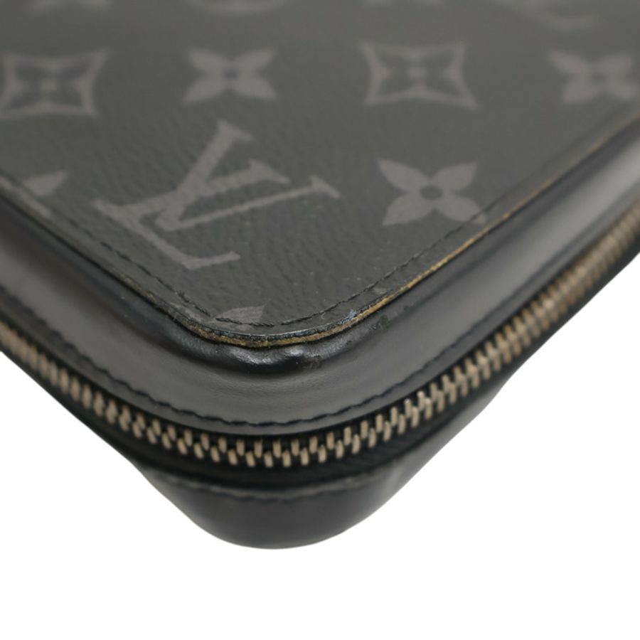 黑色 原花帆布 Zippy XL 手拿包 【LOUIS VUITTON LV 路易威登】 M61698-10
