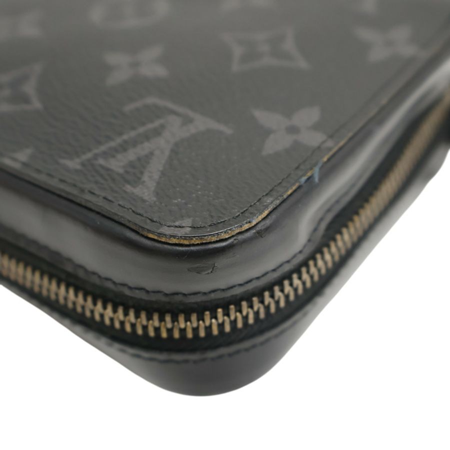 黑色 原花帆布 Zippy XL 手拿包 【LOUIS VUITTON LV 路易威登】 M61698-11