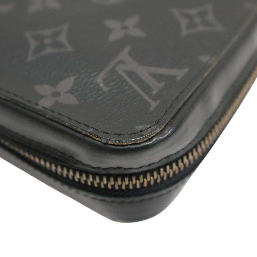 黑色 原花帆布 Zippy XL 手拿包 【LOUIS VUITTON LV 路易威登】 M61698-12