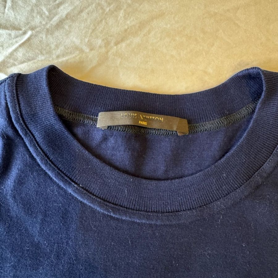 Louis Vuitton 短袖深藍斑馬T shirt-1