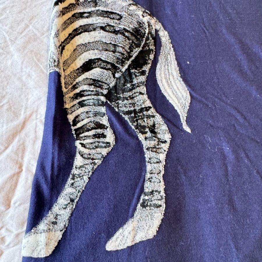 Louis Vuitton 短袖深藍斑馬T shirt-12