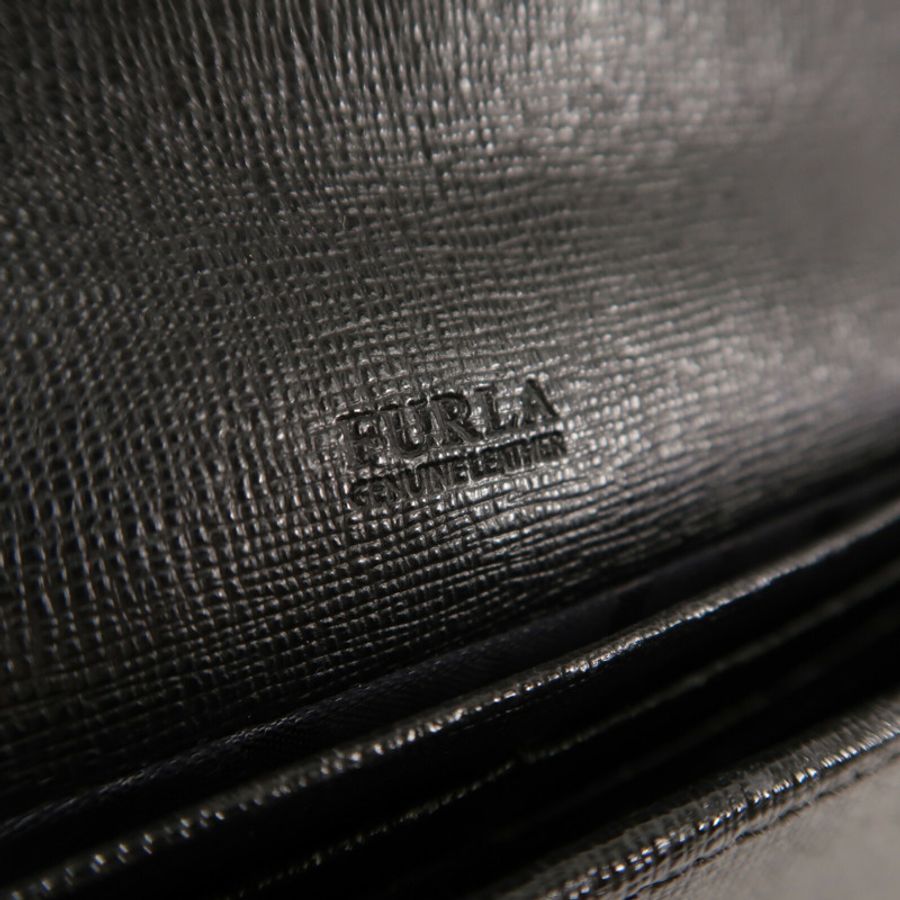 Furla 牛皮皮革Chain Shoulder Bag鏈帶肩背袋-7