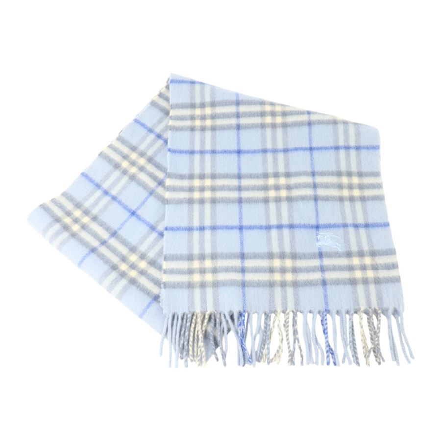 BURBERRY 羊絨/羊毛Check Scarf 144x30cm圍巾-4