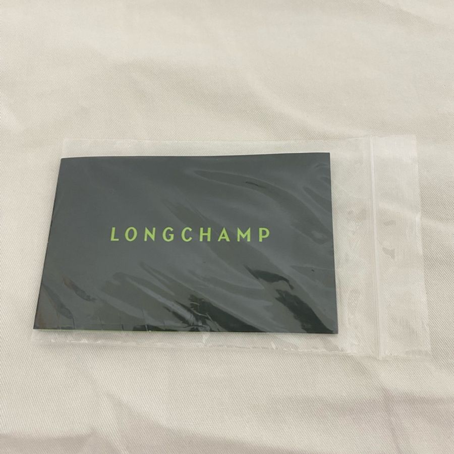 LONGCHAMP 金扣 桃紅色 長把 尼龍 折疊 拉鍊 托特包 全新 現貨-6