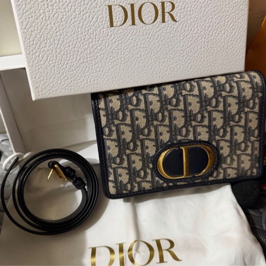 Dior三合一鏈條腰包斜背包-0