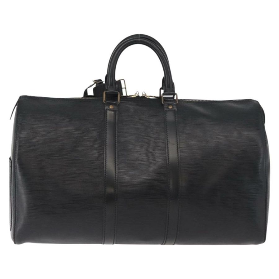 【日本直送】路易威登 Epi Keepall 45 波士頓包 黑色 M42972 LV 正品 179739A-1