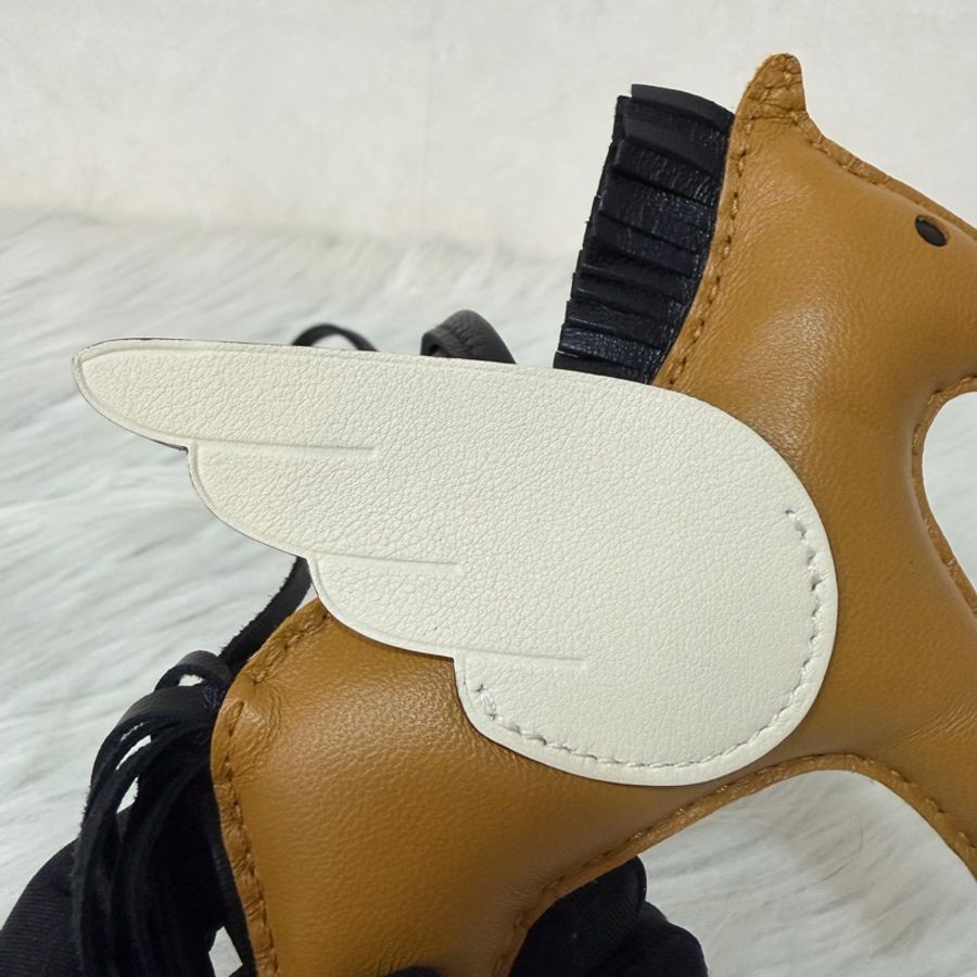 HERMES RODEO PEGASE MM BIRKIN KELLY 咖啡色白色黑色 小馬 馬 飛馬 吊飾 掛飾-22