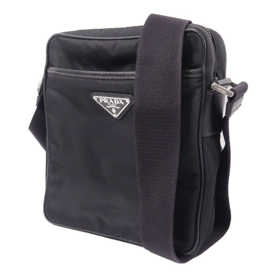 PRADA 尼龍Re-Nylon and Saffiano Shoulder Bag肩背袋-2