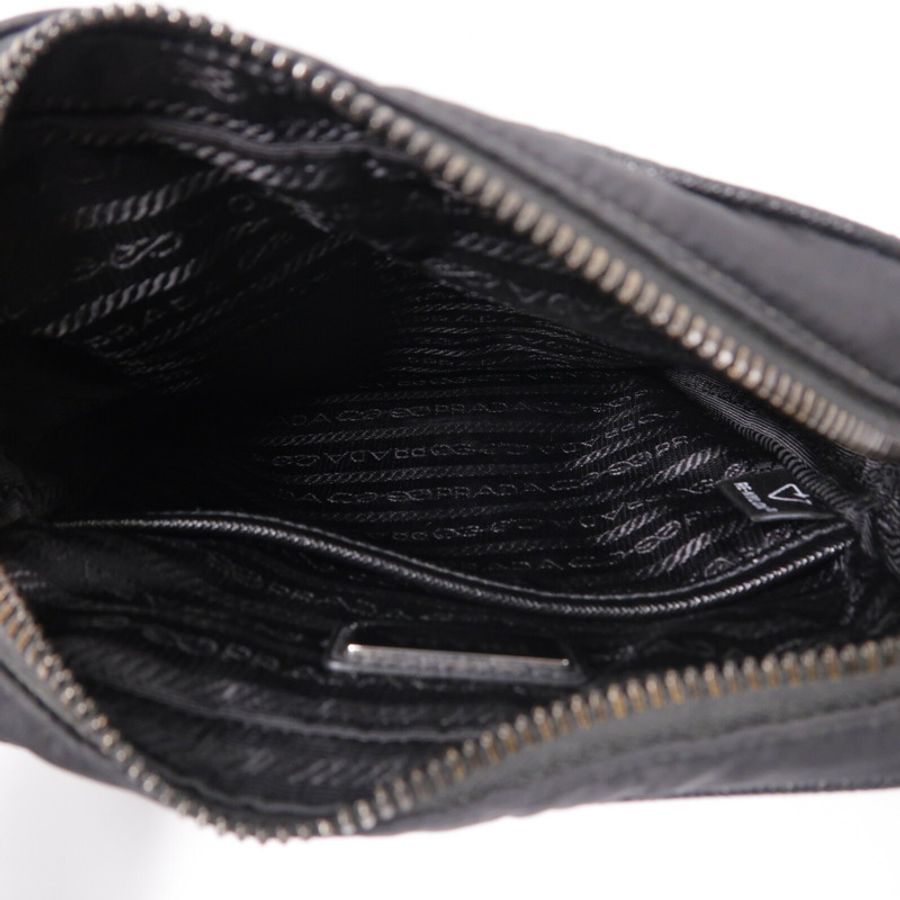 PRADA 尼龍Re-Nylon and Saffiano Shoulder Bag肩背袋-4
