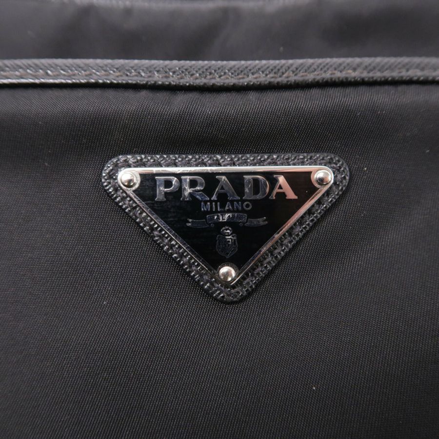 PRADA 尼龍Re-Nylon and Saffiano Shoulder Bag肩背袋-6