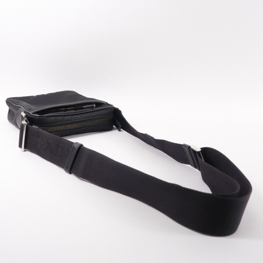 PRADA 尼龍Re-Nylon and Saffiano Shoulder Bag肩背袋-8