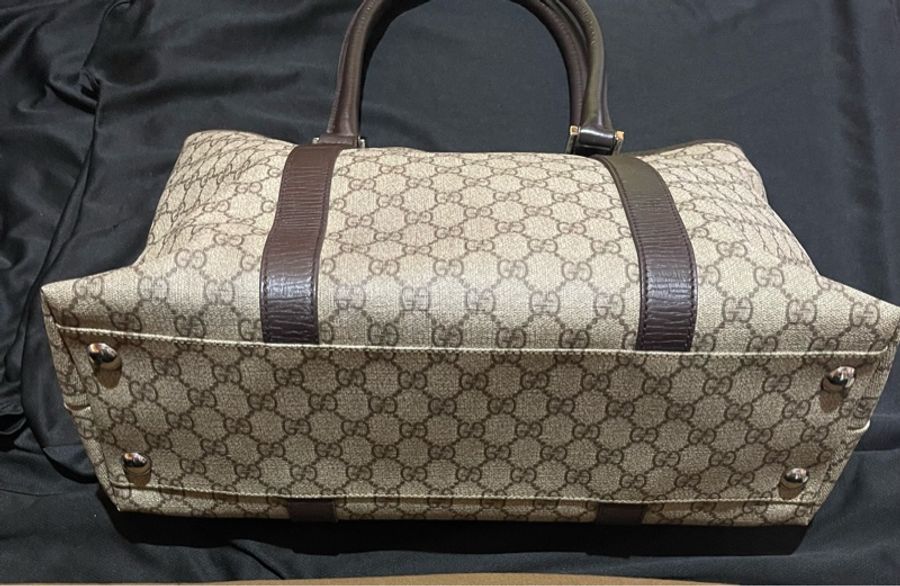 Gucci Tote經典老花大托特包 可上肩(46x10x30)-8