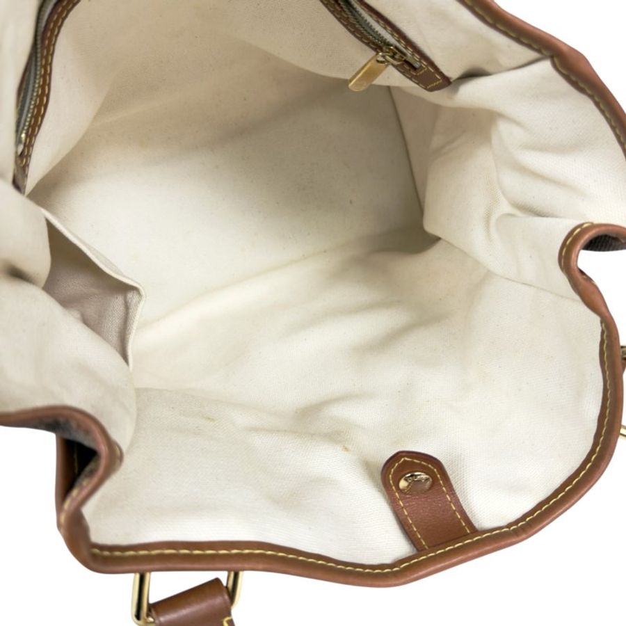 LOUIS VUITTON *罕有* Tisse Rayures 老花 肩背包-22