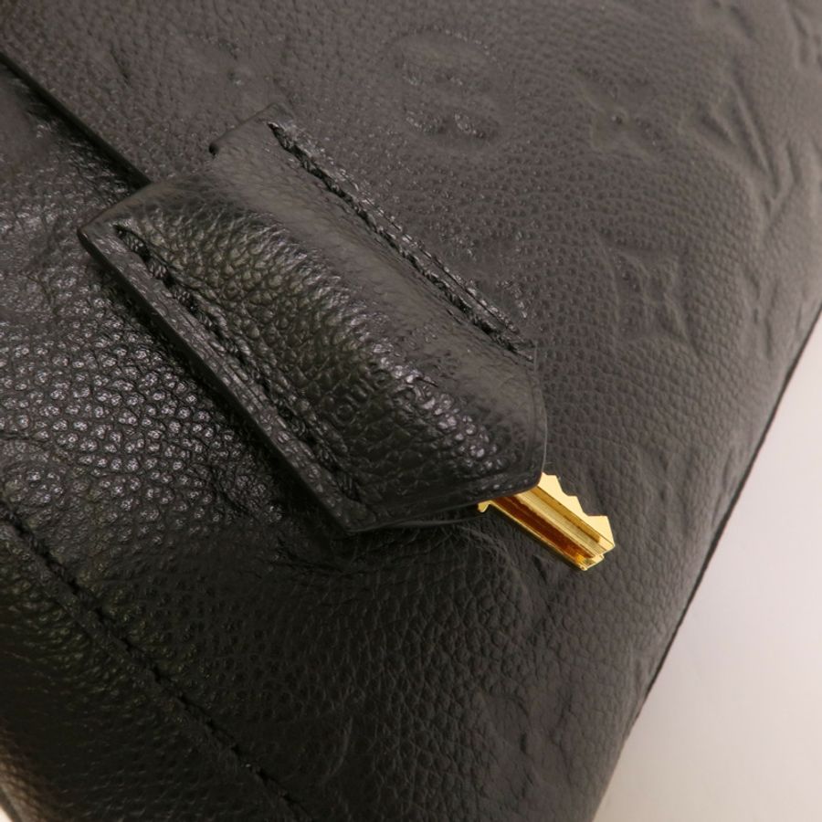 LOUIS VUITTON Monogram Empreinte Montaigne BB手挽肩背兩用袋-9