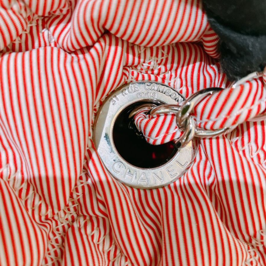 TK2052 Chanel 香奈兒水餃鍊帶包包 Bubble Chain Shoulder Bag Red x PHW-18