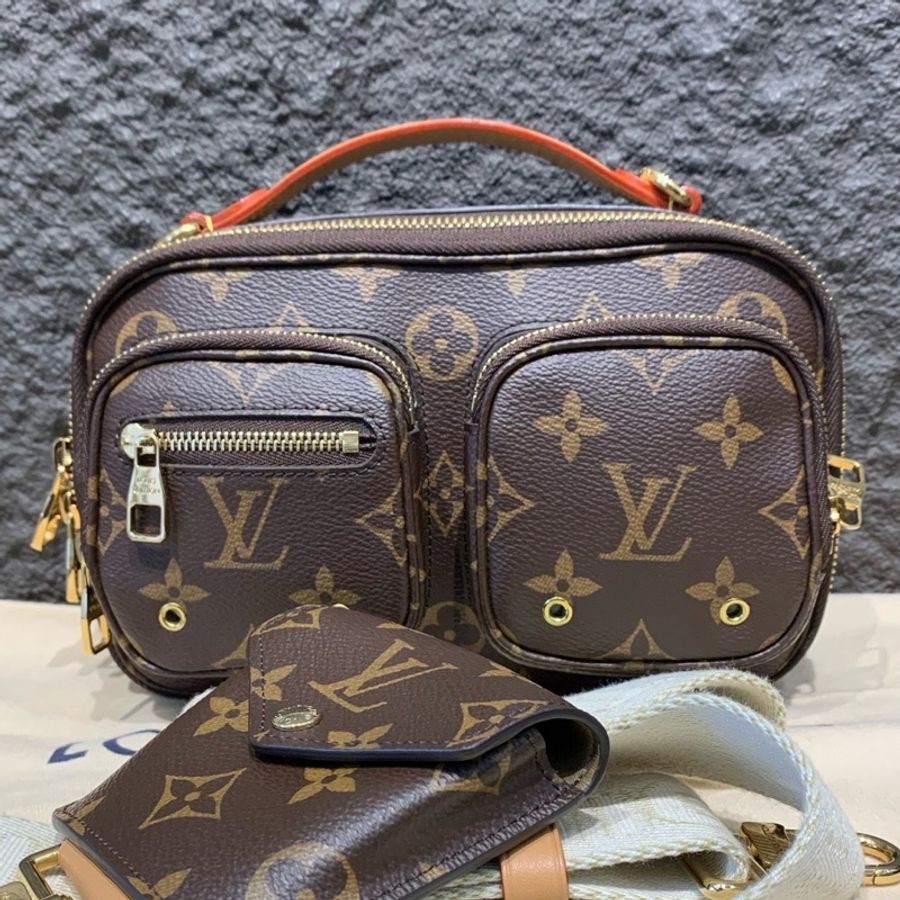 Louis Vuitton 路易威登炸藥包,老花斜挎包,芯片款-6