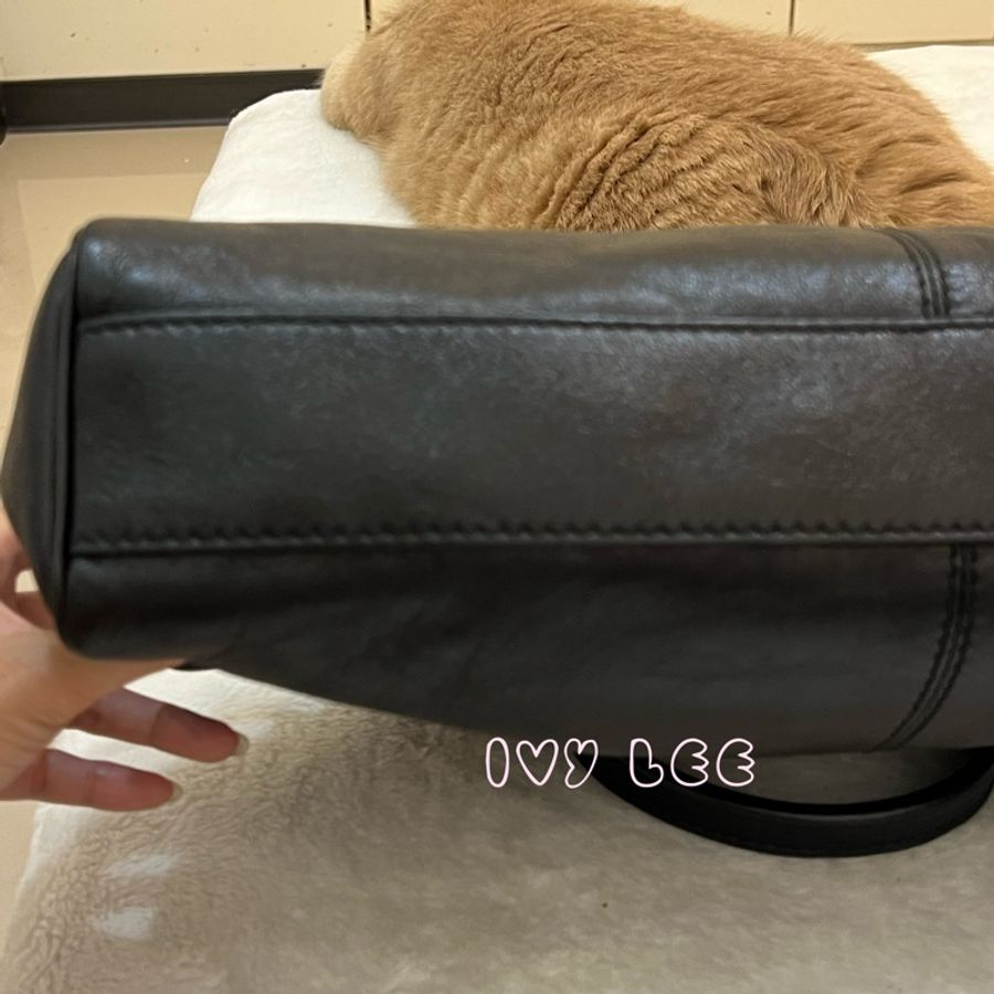 Gucci Libelle 兩用皮革手提包 斜背包 516459 黑色 金 虎頭 正品 二手精品-35