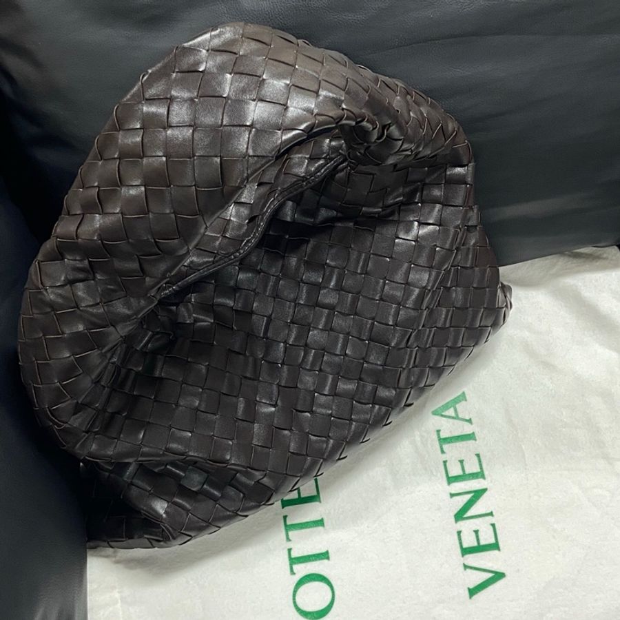 99新Bottega Veneta葆蝶家Hobo腋下包 巧克力色~新款热门-4