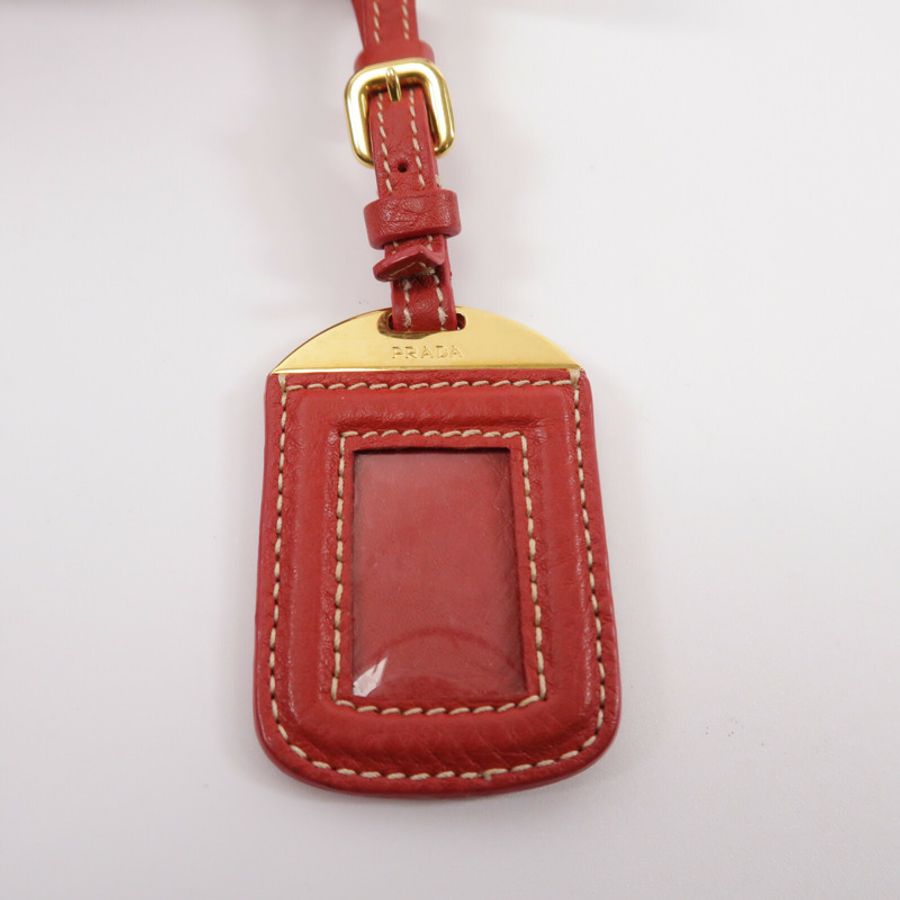 PRADA 牛皮皮革Tote Bag手挽袋-7