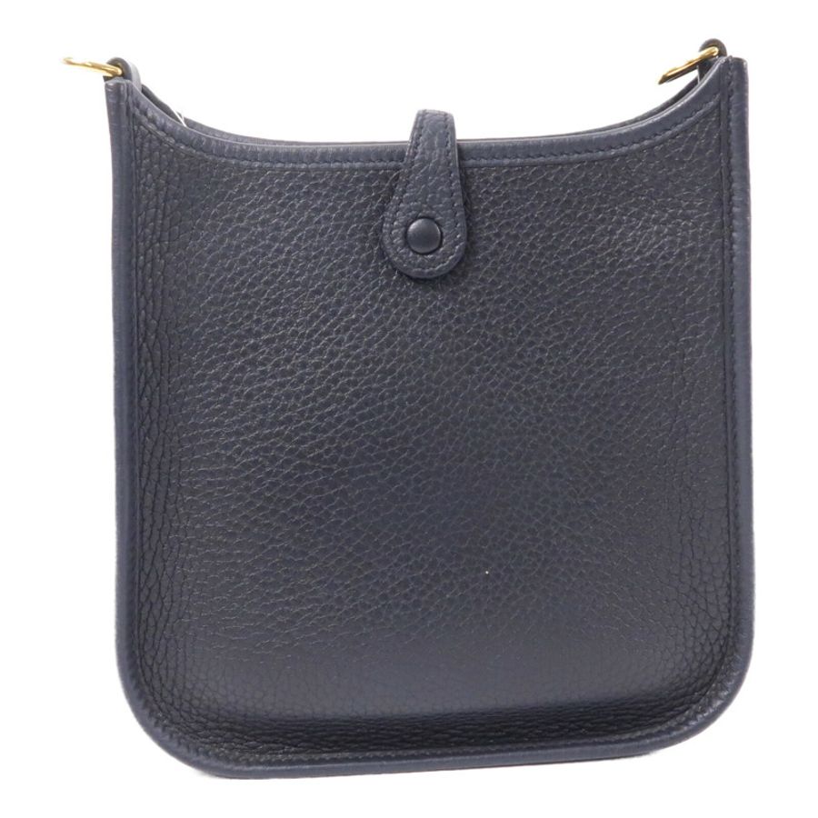 HERMES Clemence皮革Evelyne TPM肩背袋Noir-1