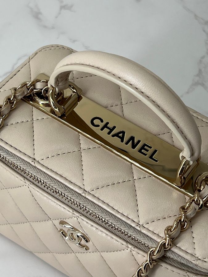 香緹國際精品 CHANEL TRENDY CC 鍊帶 化妝包 1022-2