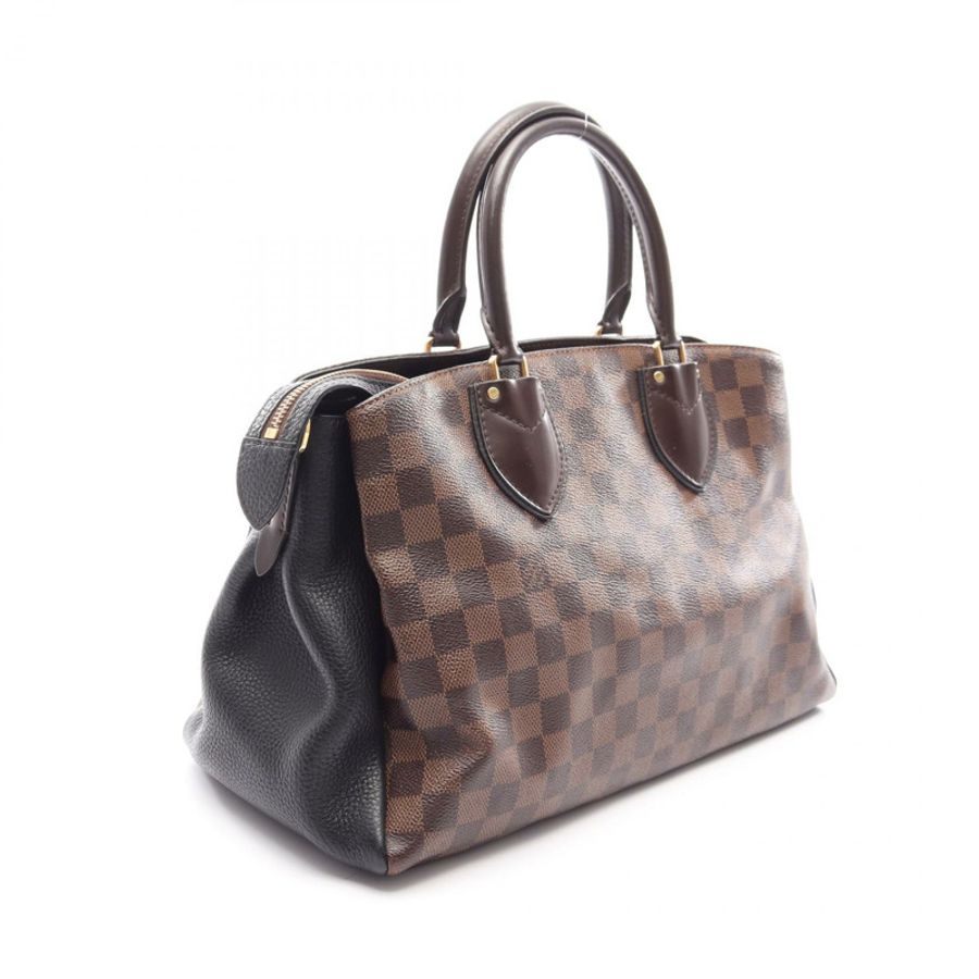 路易威登 Normandy 單肩手提包 N41487 Damier Ebene 帆布黑二手 LV-1