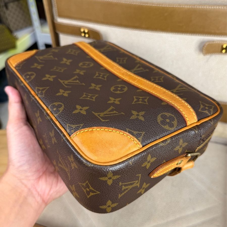 Louis Vuitton 老花中古單層記者包23cm🤎中古必備-2