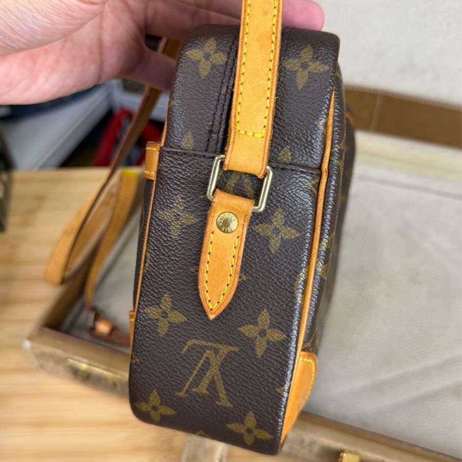 Louis Vuitton 老花中古單層記者包23cm🤎中古必備-12