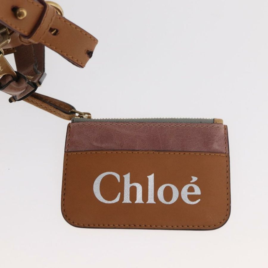 【日本直送】Chloe Sam 迷你波士頓包 皮革 兩用 米色 金色 正品 am11584A-22