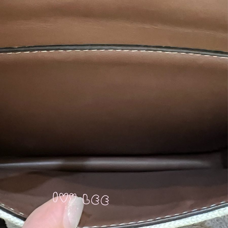BURBERRY Pocket 80393611 雙色帆布皮革 斜背包 肩背包 正品 二手精品-6