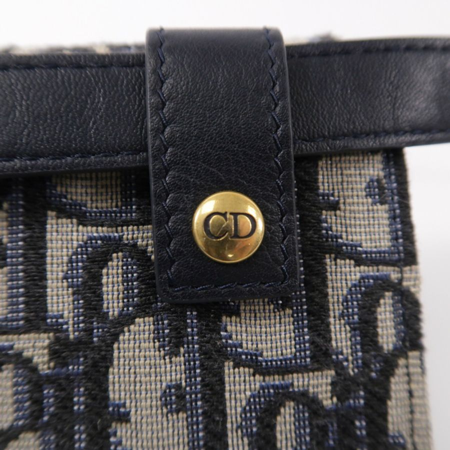 Dior 帆布Oblique Saddle Belt Bag腰包-7