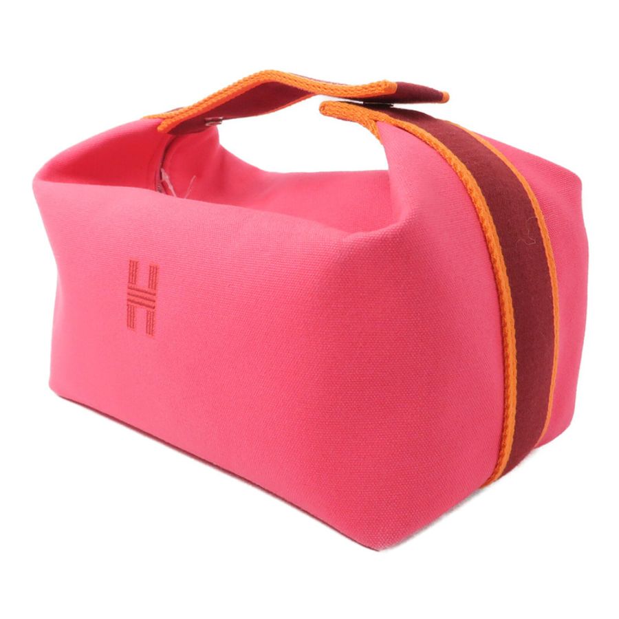 HERMES 帆布Bride A Brac GM手挽袋Hibiscus-2